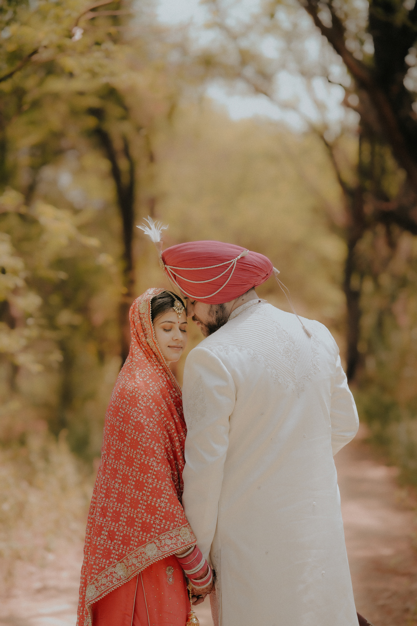 Couple at a heritage location